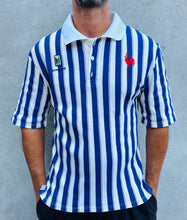 Load image into Gallery viewer, LE COQ SPORTIF &#39;Yannick Noah&#39; Pinstripe Polo. Sz XL. Italy.