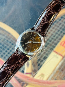ROLEX Air King Ref. 5500 Tropical Dial. 34mm. Caliber 1530. Swiss.