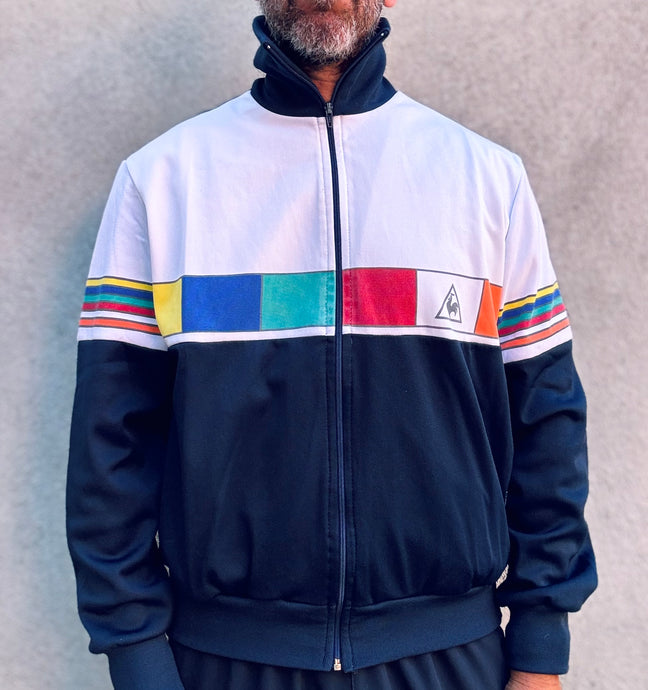 LE COQ SPORTIF ‘Yannick Noah Collection’ Court Tracktop. Sz M.
