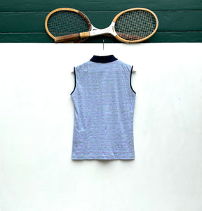 ELLESSE Sleeveless Collared Court Top. Sz M.