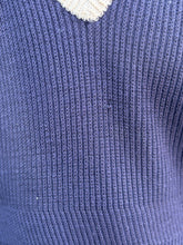 Load image into Gallery viewer, FILA V-Neck Ribbed Wool Sport Sweater. Sz 40. Italy.