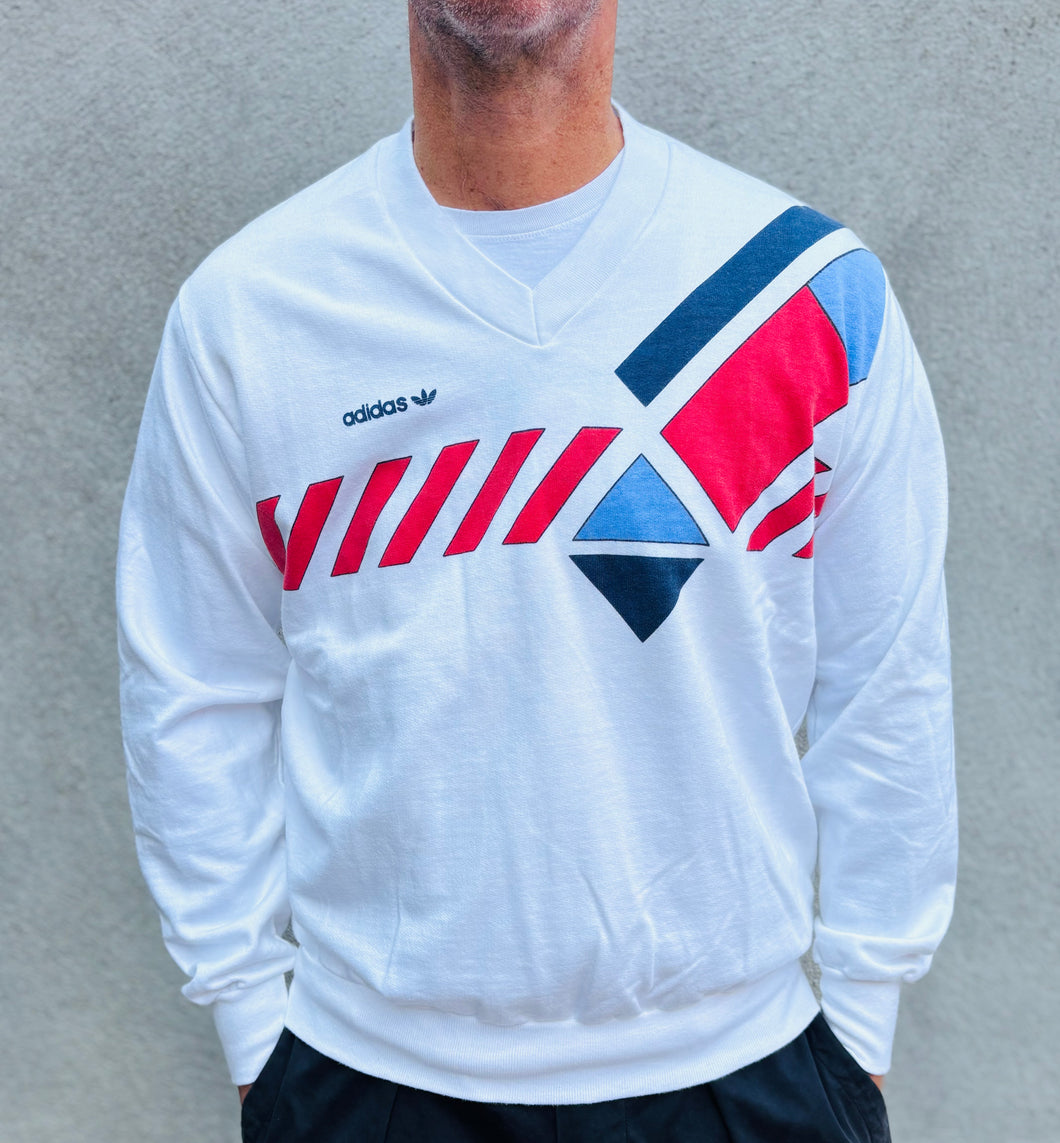 ADIDAS Ivan Lendl ‘Dominate’ V-Neck Court Sweater. Sz L.