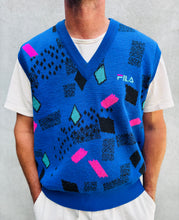 Load image into Gallery viewer, FILA &#39;Magic Line&#39; Wool Sport Vest. Sz
