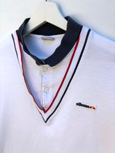 Load image into Gallery viewer, ELLESSE V-Neck Collared Polo. Sz 40.