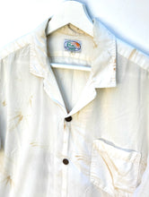 Load image into Gallery viewer, PUA Hawaii Hand Drawn Tiger Print Resort Shirt. Sz M. Hawaii.