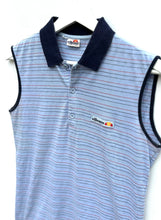 Load image into Gallery viewer, ELLESSE Sleeveless Collared Court Top. Sz M.