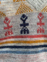 Load image into Gallery viewer, FILA V-Neck Winter Wool Ski Sport Sweater. Sz 42. Italy.