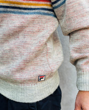 Load image into Gallery viewer, FILA V-Neck Winter Wool Ski Sport Sweater. Sz 42. Italy.