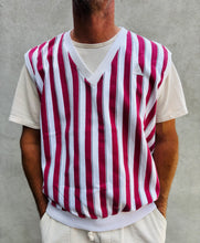 Load image into Gallery viewer, LE COQ SPORTIF Collection Noah Pinstripe Court Vest. Sz XL. France.