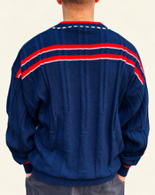 Load image into Gallery viewer, FILA Boris Becker V-Neck Wool Sweater. Sz 44. Italy.