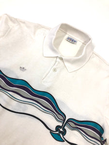 ADIDAS Ivan Lendl 'The Face' Climalite Court Polo. Sz L.